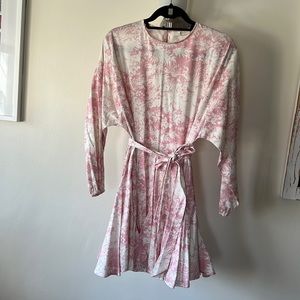 Wayf Belted Mini Dress